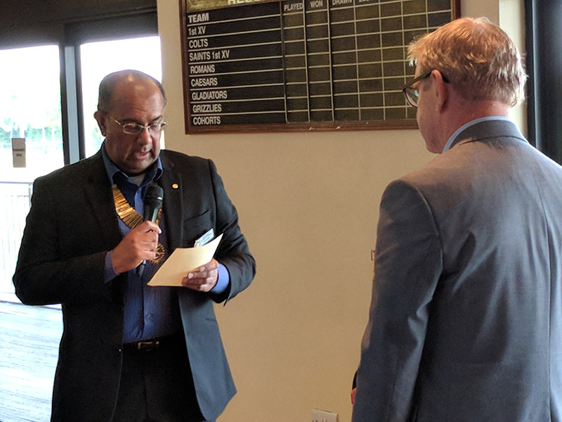 Rotary Evening With Guests - May 2018
